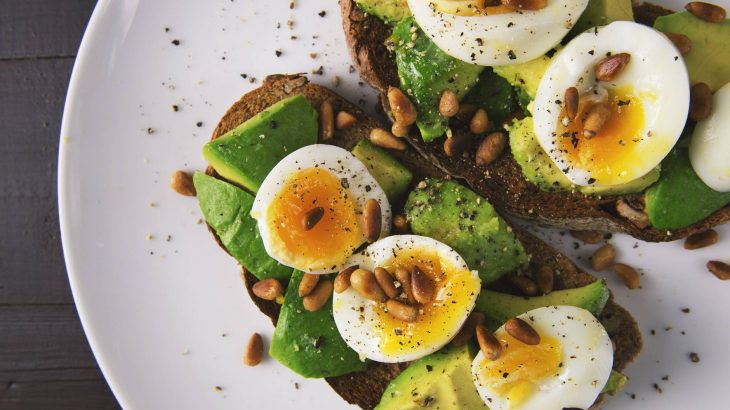 appetizer avocado bread breakfast